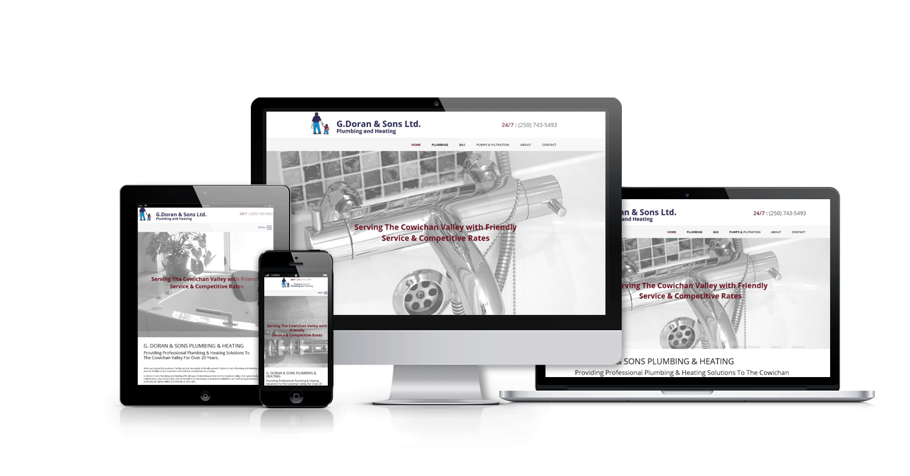 G Doran and Sons Website Portfolio