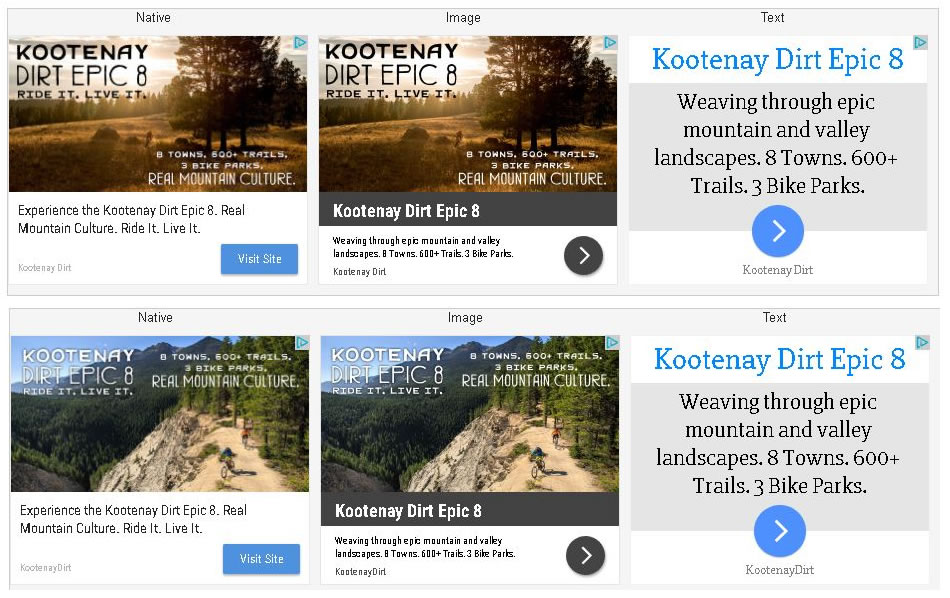MBTA - Example of Google AdWords Display Ads