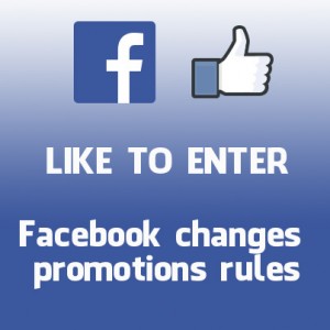 Facebook changes promotions rules