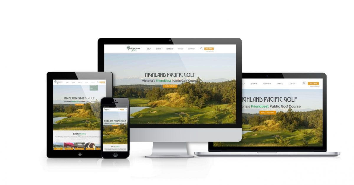 Highland Pacific Website Portfolio