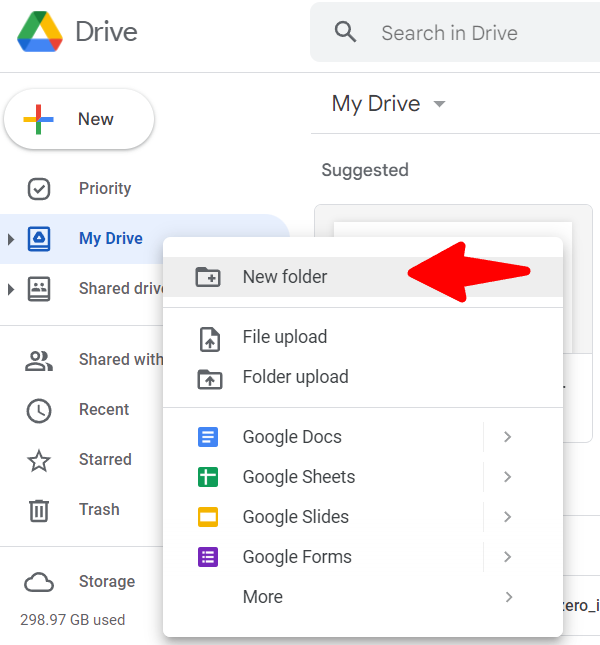 Google Drive Shortcut
