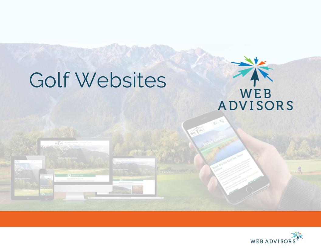 TWA - Golf Websites